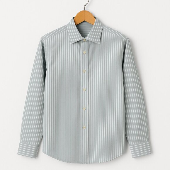 Banana Republic Classic Fit 100% Cotton Striped Dress Shirt – Men’s Large 16-16. - Picture 2 of 8